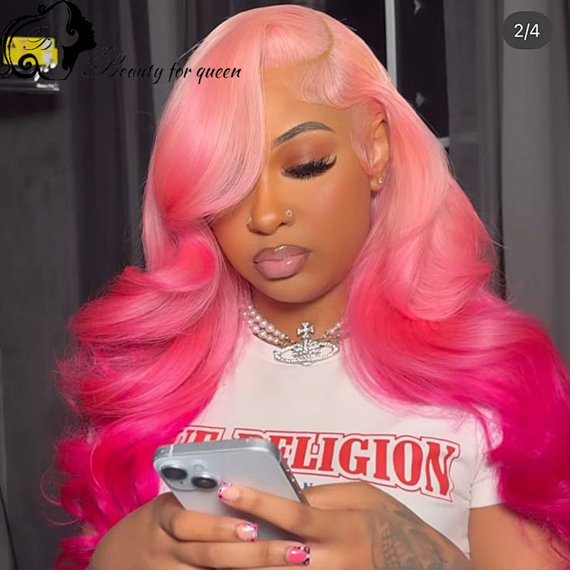 613 Blonde Body Wave Lace Front Wig - شعر مستعار طويل مستقيم من الشعر