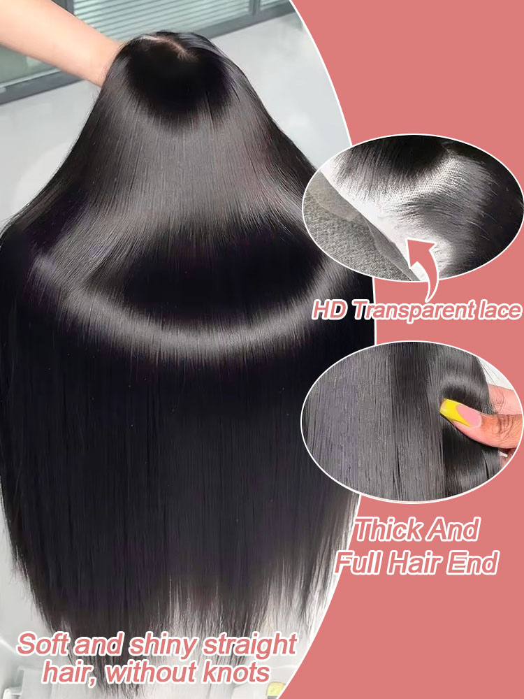باروكات شعر بشري مستقيم بطول 3 - مراجعة Hd Lace Frontal Wig Human Hair Pre Plucked وسعره