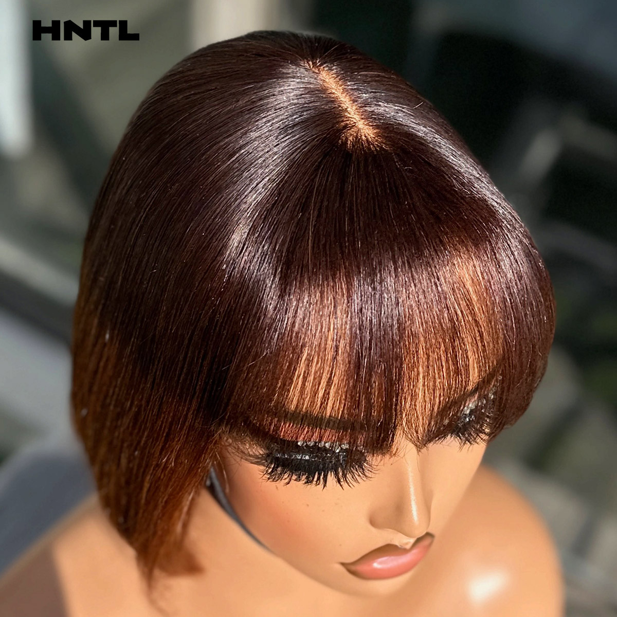 باروكة شعر طبيعي بوب مستقيمة ب - مراجعة Pre Parted 13X4 Lace Front Bob Wig وسعره