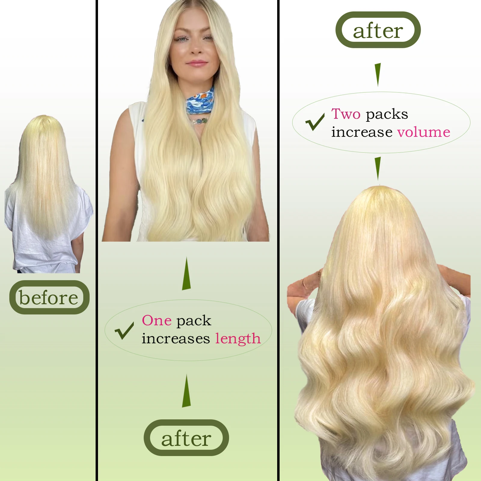 وصلات شعر طبيعية سوداء مستقيمة - مراجعة Invisible Tape In Extensions Real Hair وسعره