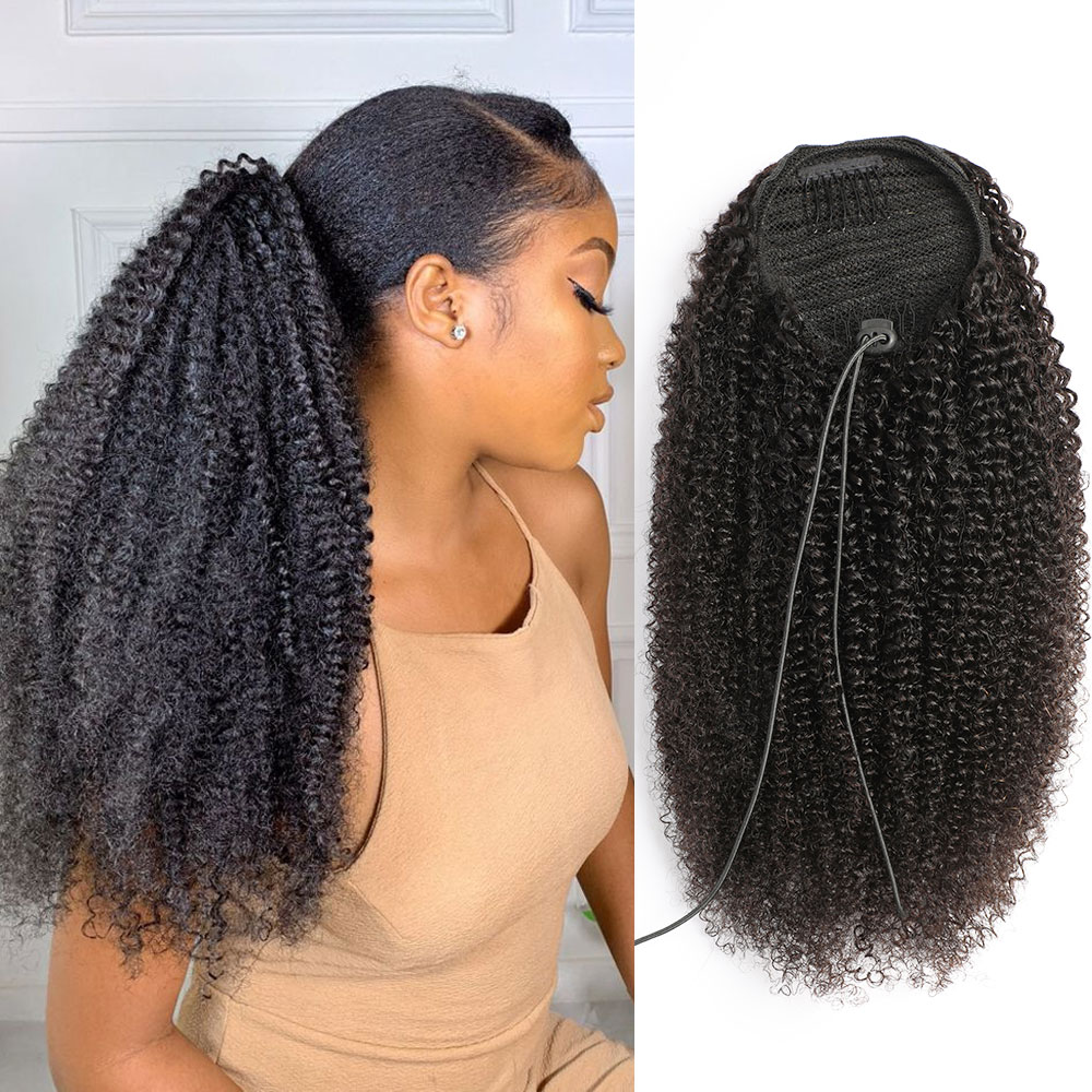 وصلات شعر ذيل حصان من شعر بشري - مراجعة Seamless Clip In Hair Extensions Human Hair وسعره
