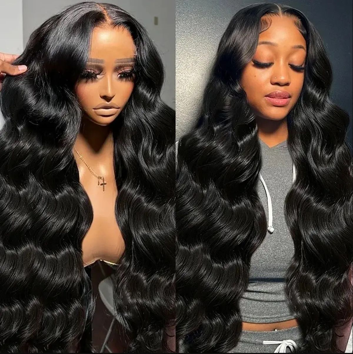 باروكة شعر صناعي ناعمة بلون أس - مراجعة Synthetic Wigs وسعره