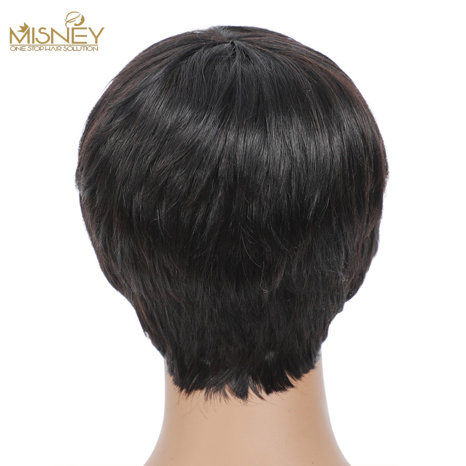 باروكات شعر بشري قصيرة شعر مست - مراجعة Short Pixie Cut Wig Human Hair Cheap وسعره