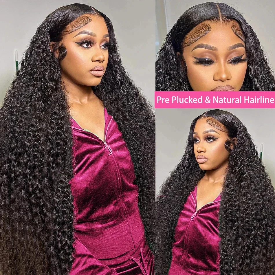 باروكات شعر طبيعي مجعد بعمق ول - مراجعة Human Hair Wigs وسعره