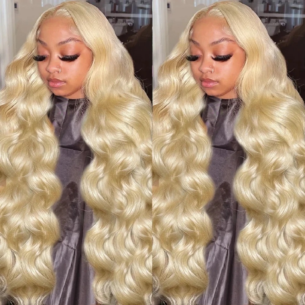 باروكة شعر بشري أشقر 613 بطول  - مراجعة Lace Front Wigs وسعره