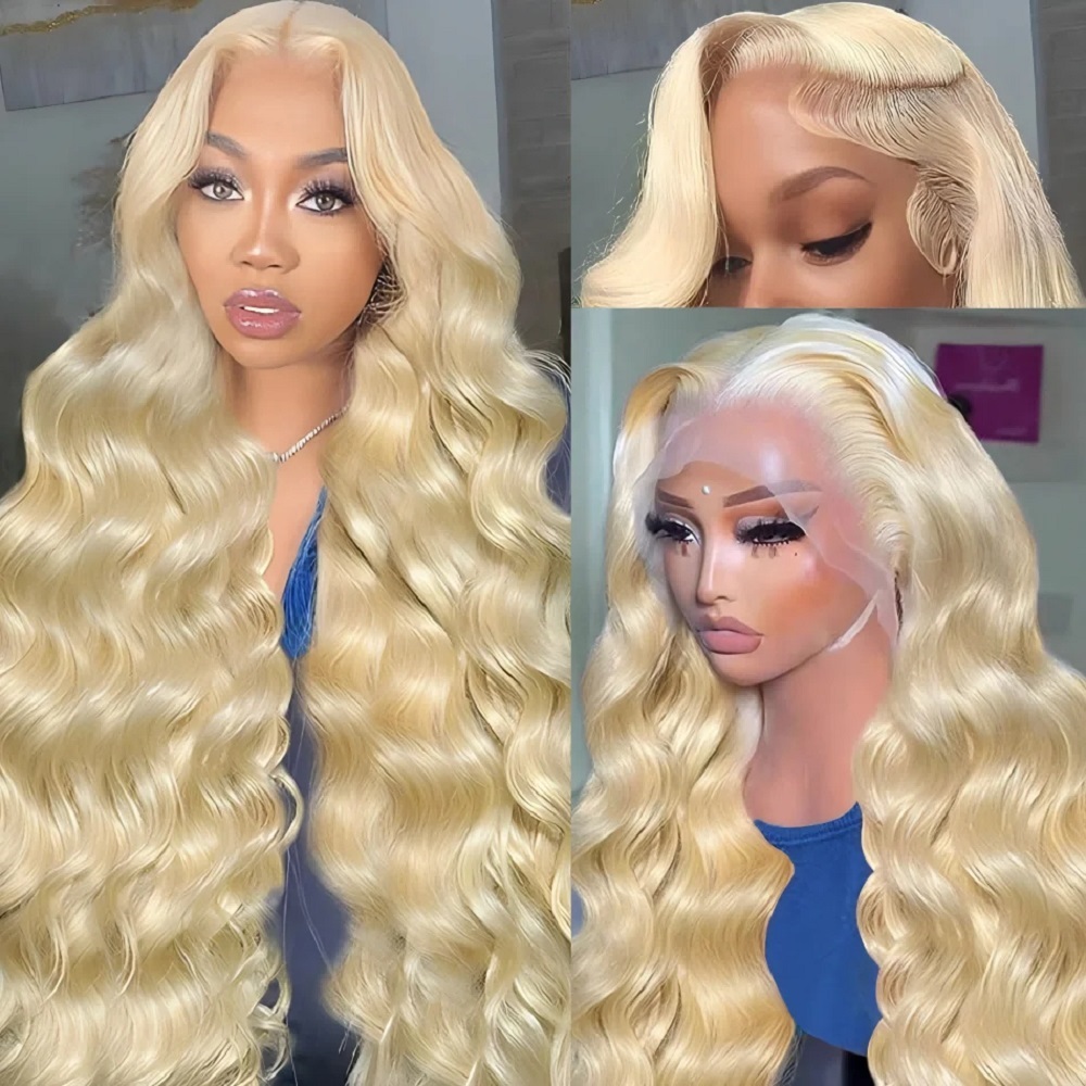 باروكة شعر بشري أشقر 613 بطول  - مراجعة Lace Front Wigs وسعره