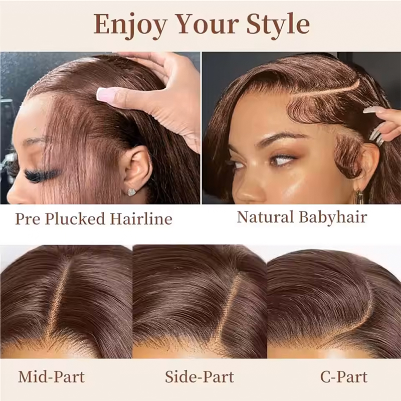 باروكة شعر بشري مستقيمة بلون ب - مراجعة Human Hair Wigs وسعره